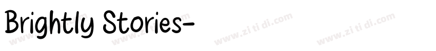 Brightly Stories字体转换
